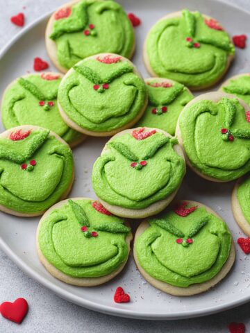 Christmas Grinch Sugar Cookies Recipe—A Playful Holiday Treat