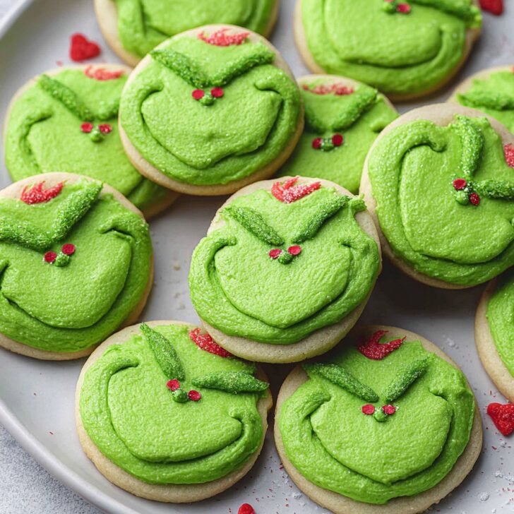 Christmas Grinch Sugar Cookies Recipe—A Playful Holiday Treat