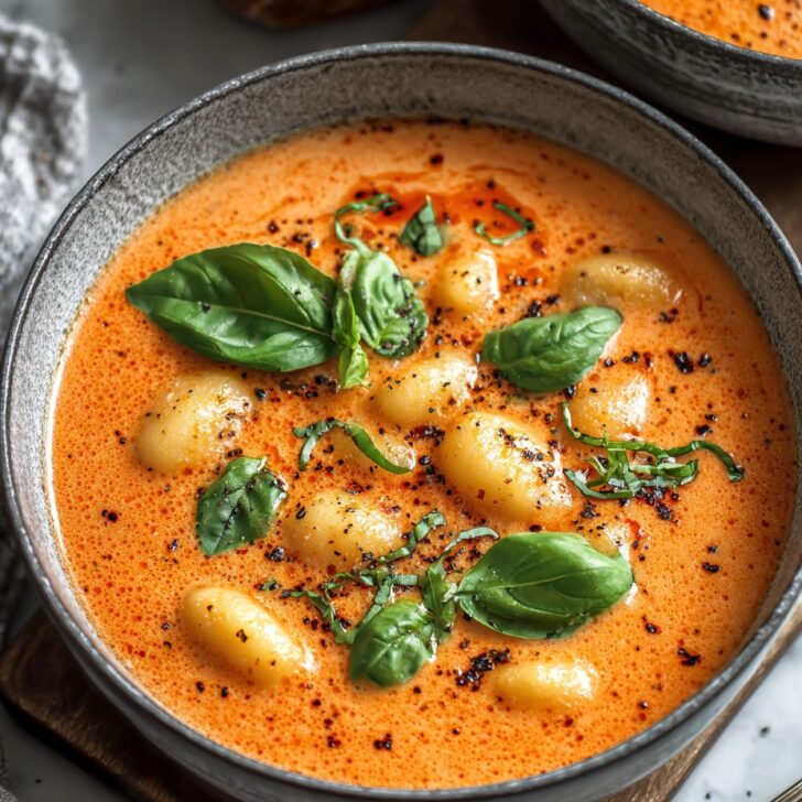 Creamy Tomato Gnocchi Soup: Cozy Comfort in a Bowl
