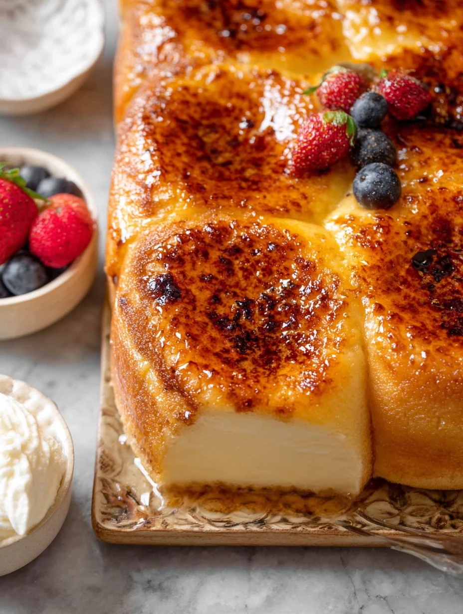 Creme Brûlée Cake
