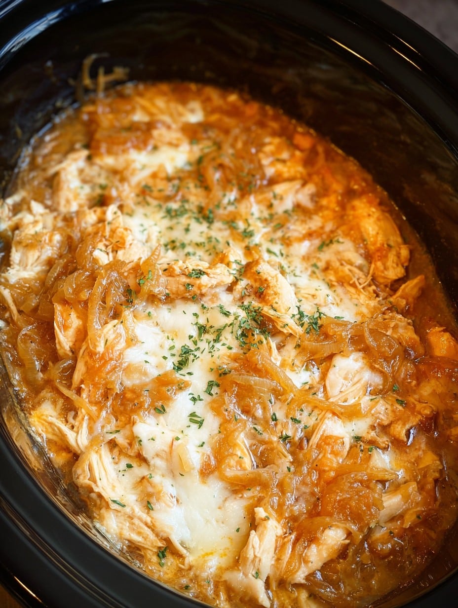 Crock Pot French Onion Chicken Recipe
