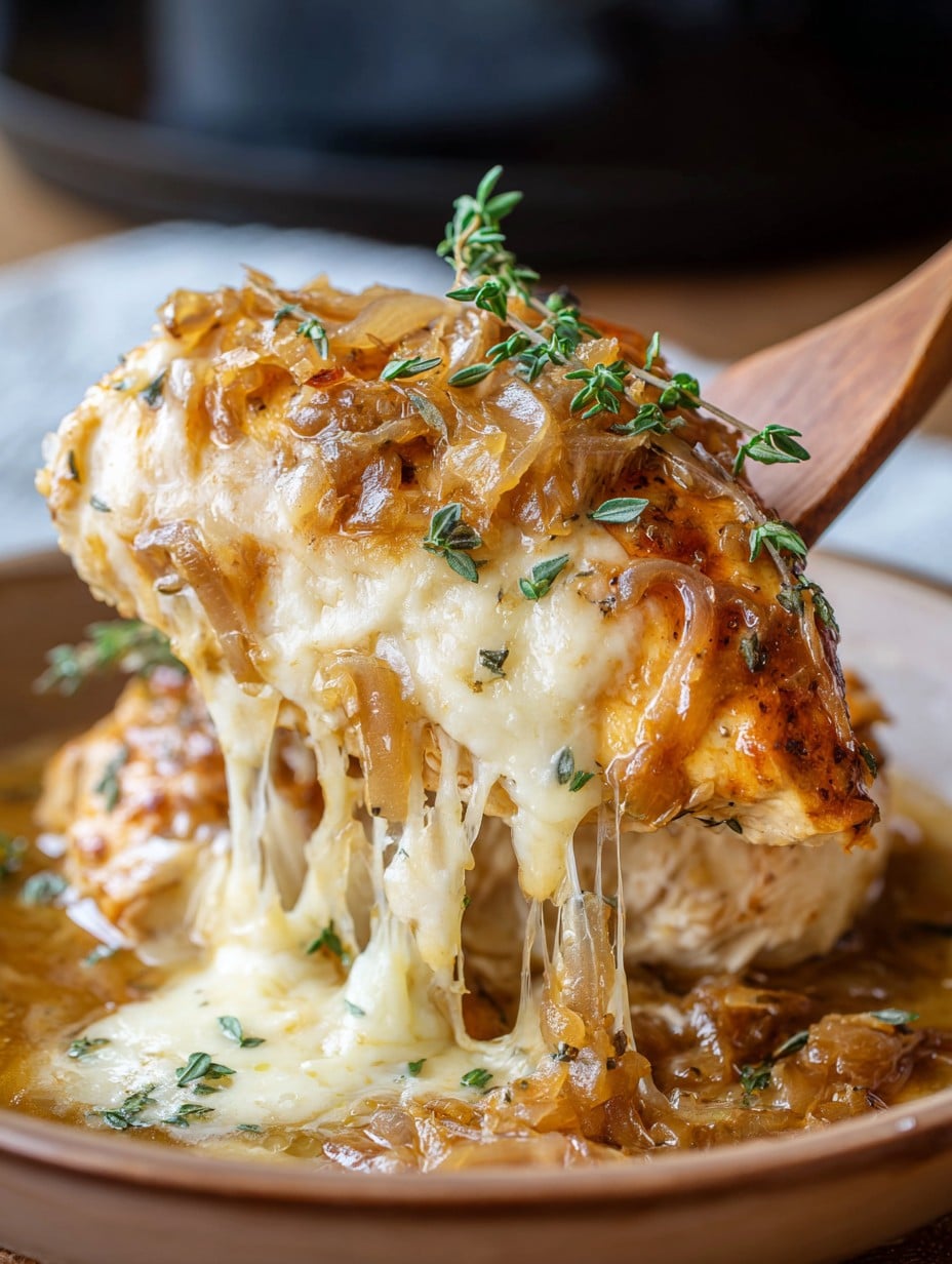 Crock Pot French Onion Chicken Recipe