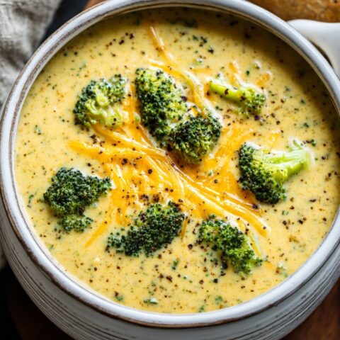 Tagcrockpot Broccoli Cheese Soup With Half And Half