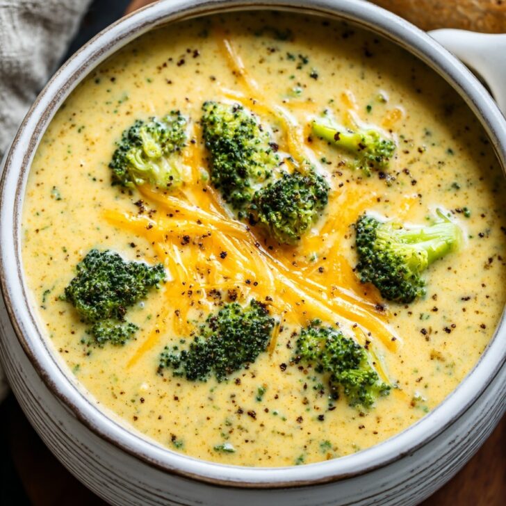 Crockpot Broccoli Cheese Soup: Cozy Slow Cooker Comfort