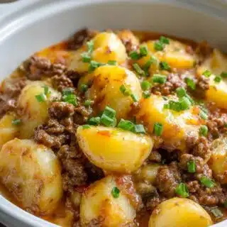 crockpot hamburger potato casserole