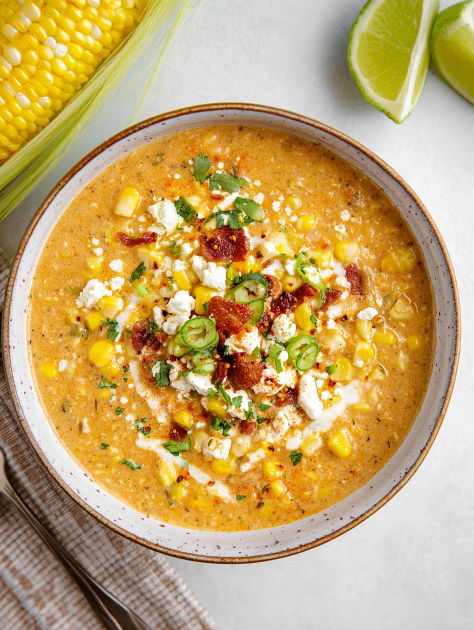 Crockpot Mexican Street Corn Soup