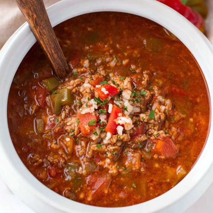 Crockpot Stuffed Pepper Soup: My Cozy Go-To for Busy Nights