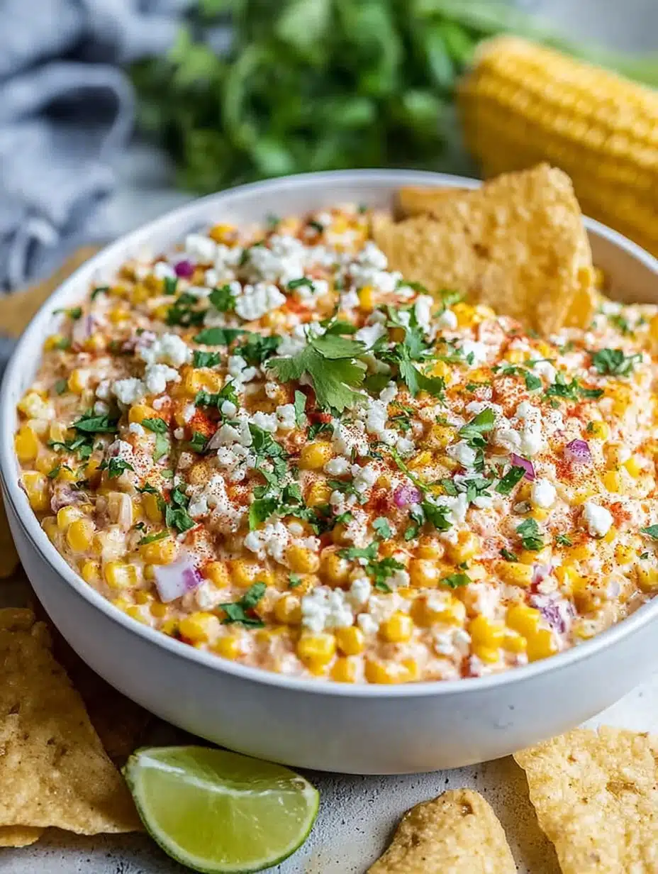 Crowd-Pleasing Mexican Street Corn Dip Recipe For Party Night