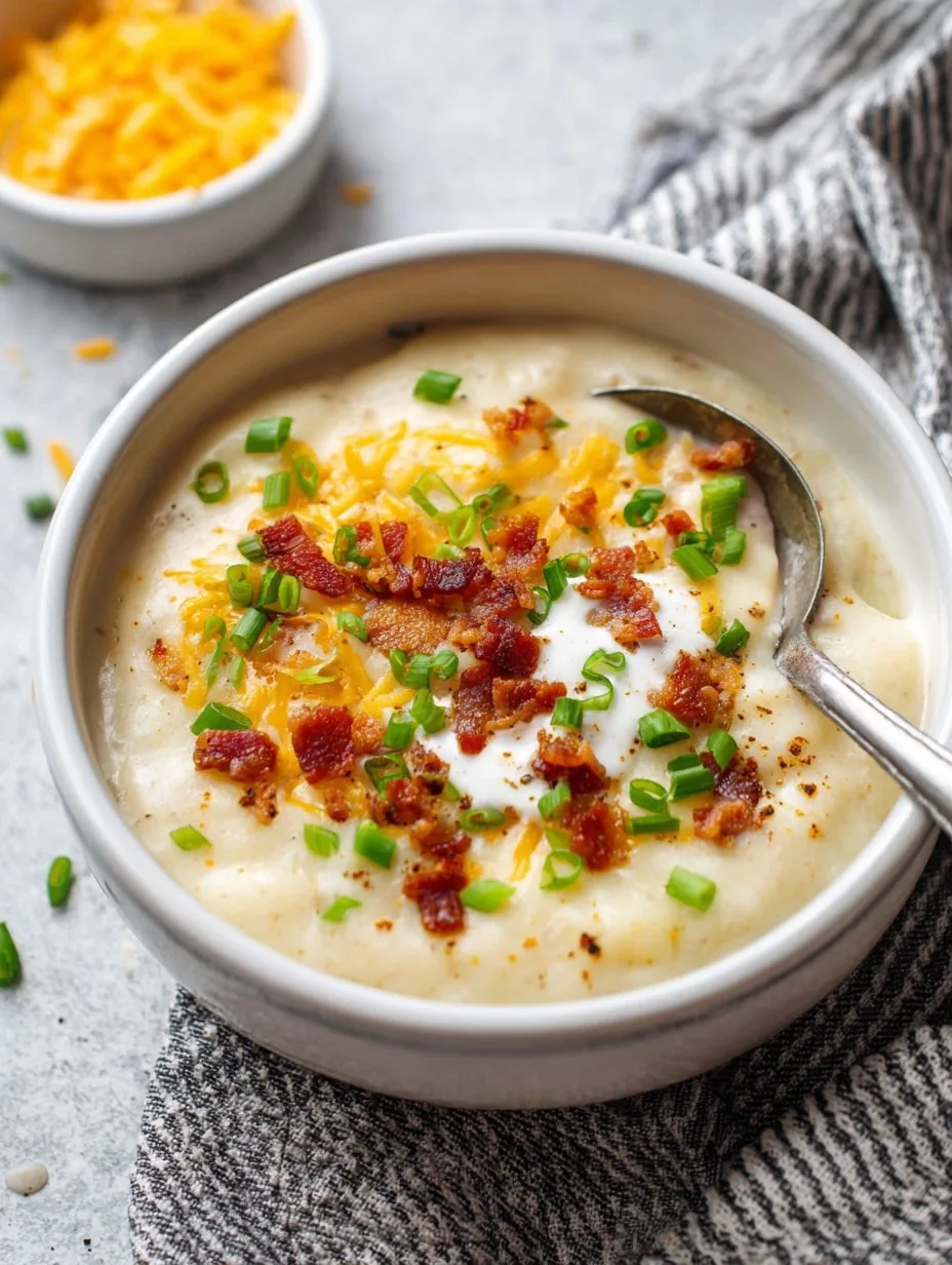 Easy Baked Potato Soup