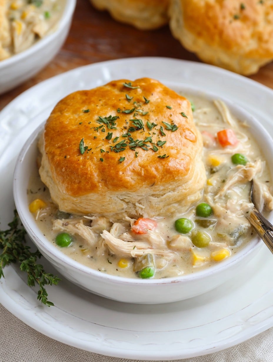 Easy Crock Pot Chicken Pot Pie Recipe