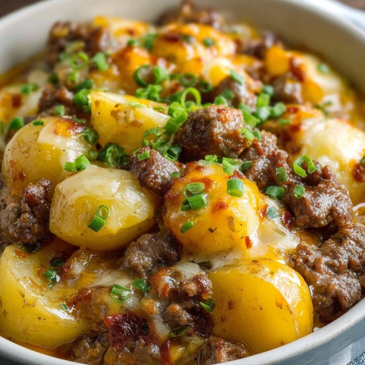 Easy Crockpot Hamburger Potato Casserole (Like Mom Made!)
