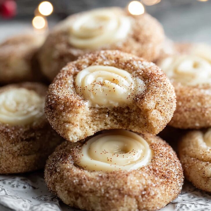 Eggnog Snickerdoodle Thumbprint Cookies For Christmas Recipe Guide