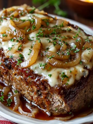 French Onion Meatloaf Recipe: Comfort Food with a Twist