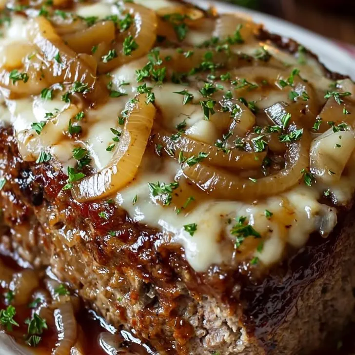 French Onion Meatloaf Recipe: Comfort Food with a Twist