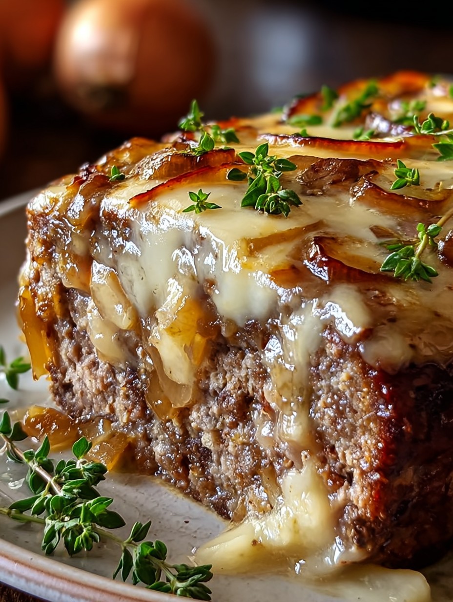 French Onion Meatloaf Recipe