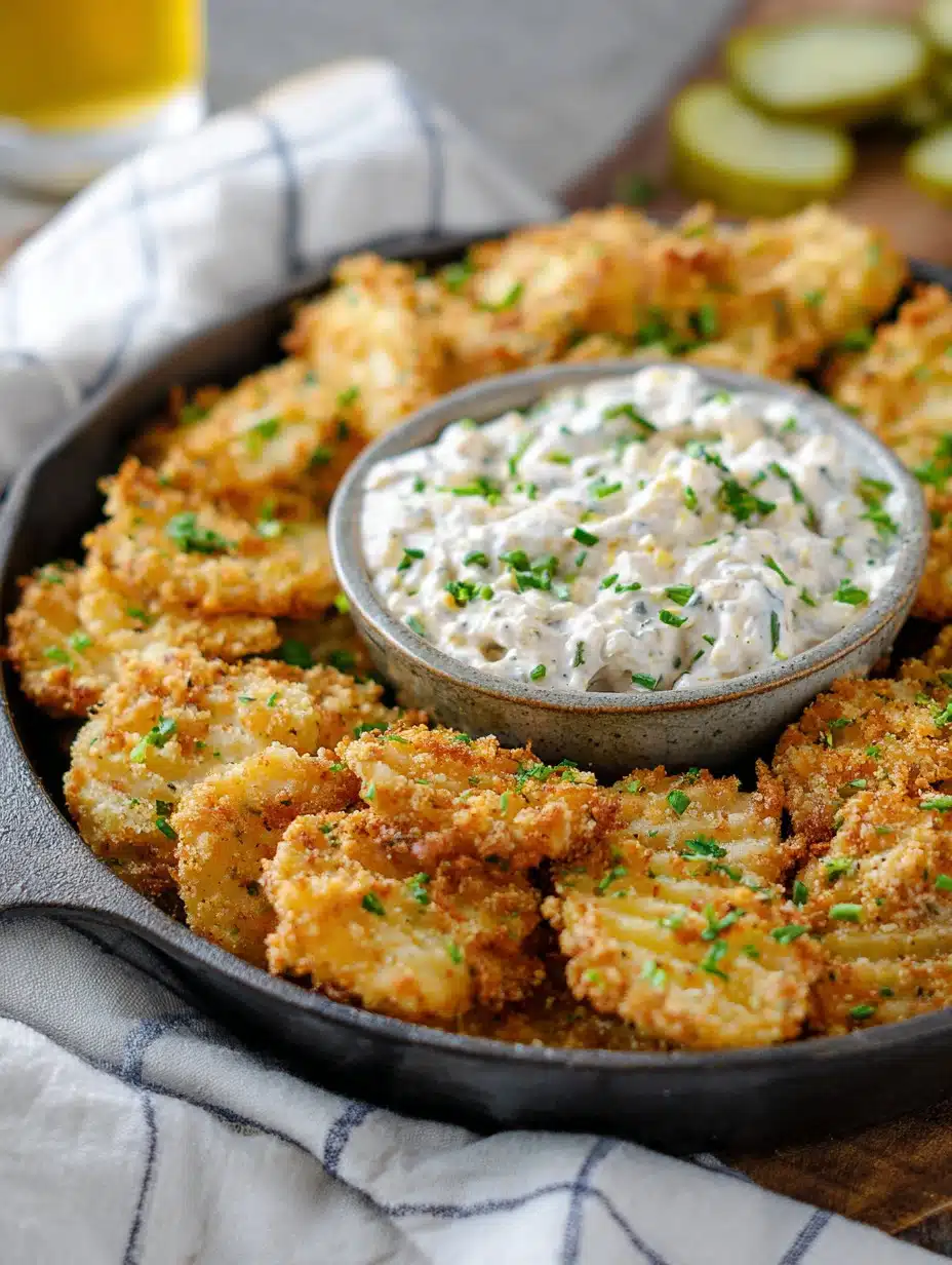 Fried Pickle Ranch Dip