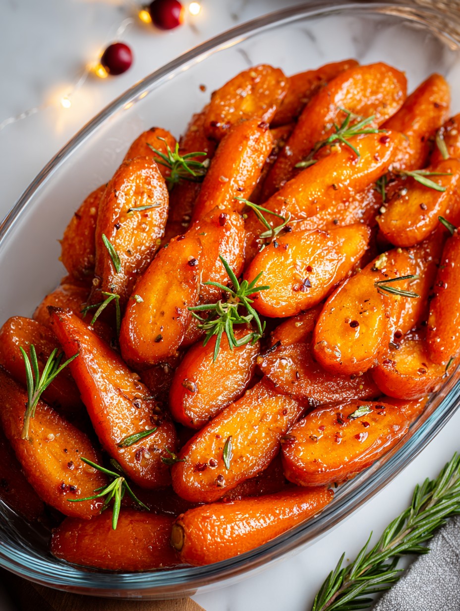 Glazed Carrots Christmas Recipe