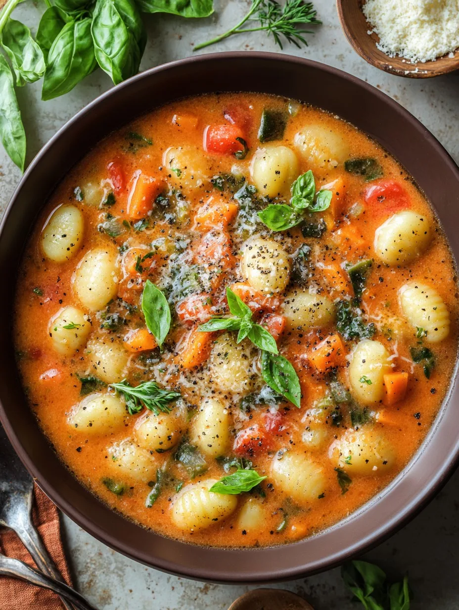 Gnocchi Minestrone Soup