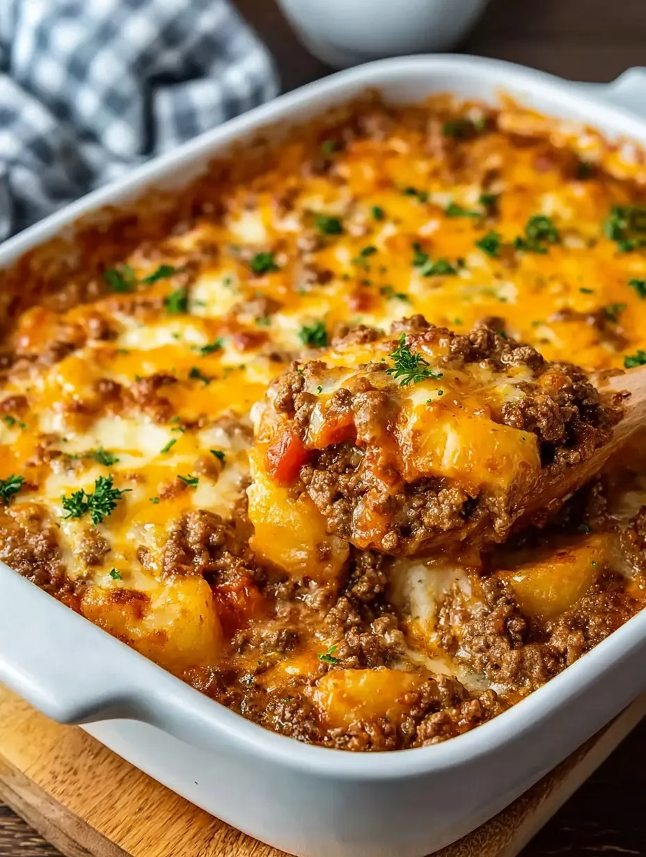 Hobo Casserole (Ground Beef Recipe)