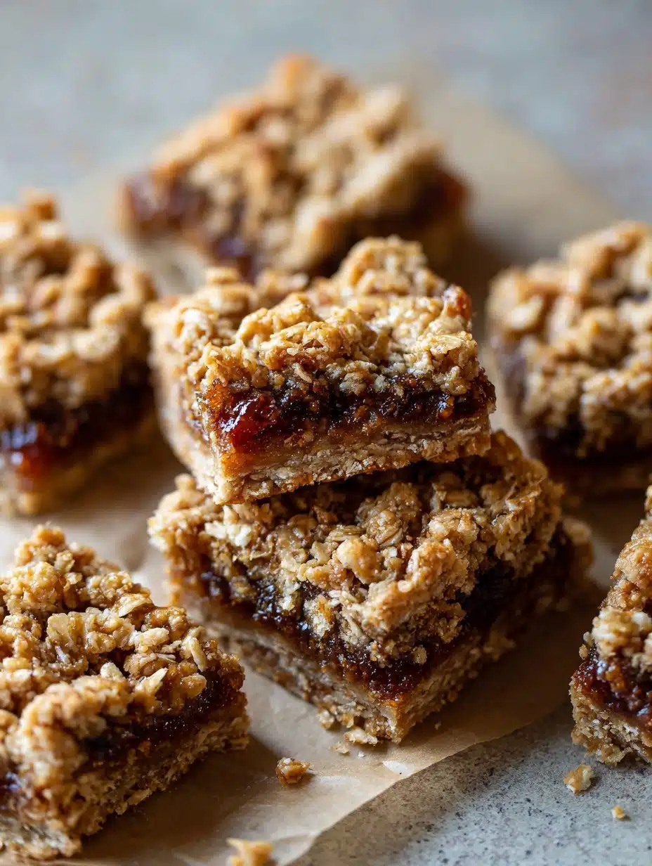 Homemade Oatmeal Fig Bars Recipe
