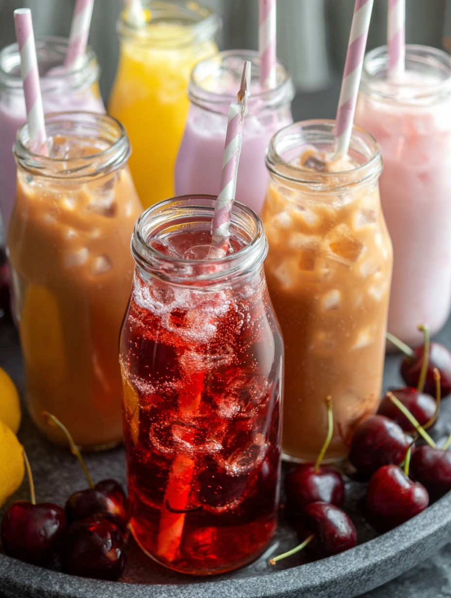 Homemade Real Fruit Irish Cream Soda