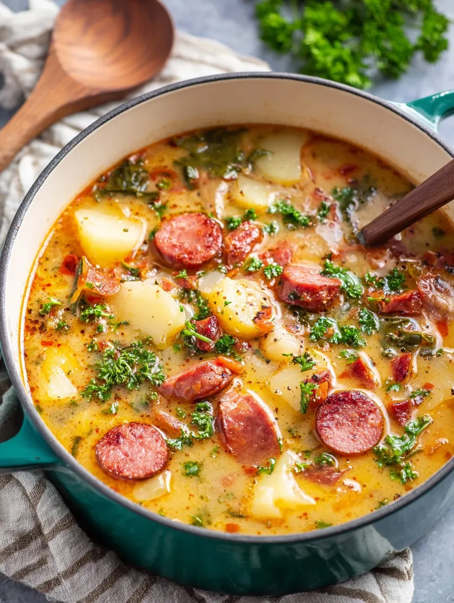 Kielbasa Potato Soup