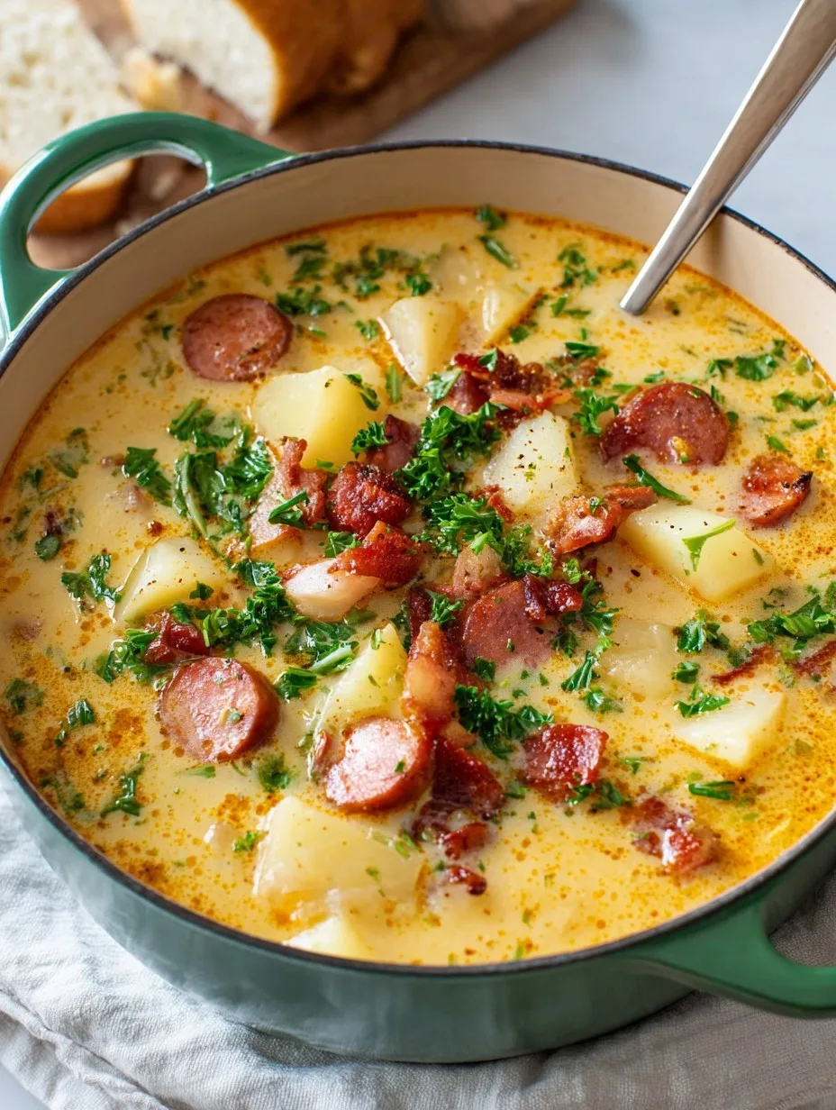 Kielbasa Potato Soup