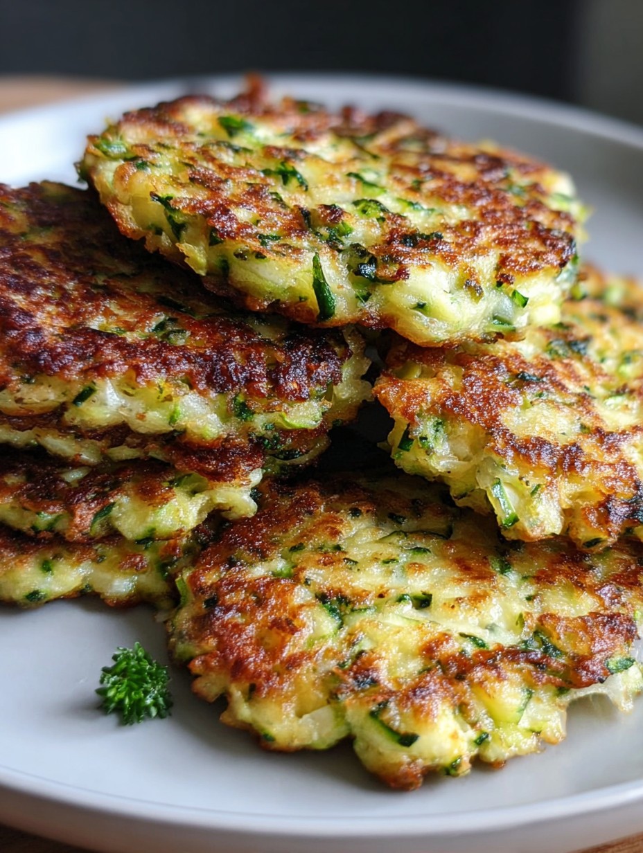 Low-Mess Cheesy Zucchini Fritters for Toddlers Learning to Feed Themselves Recipe