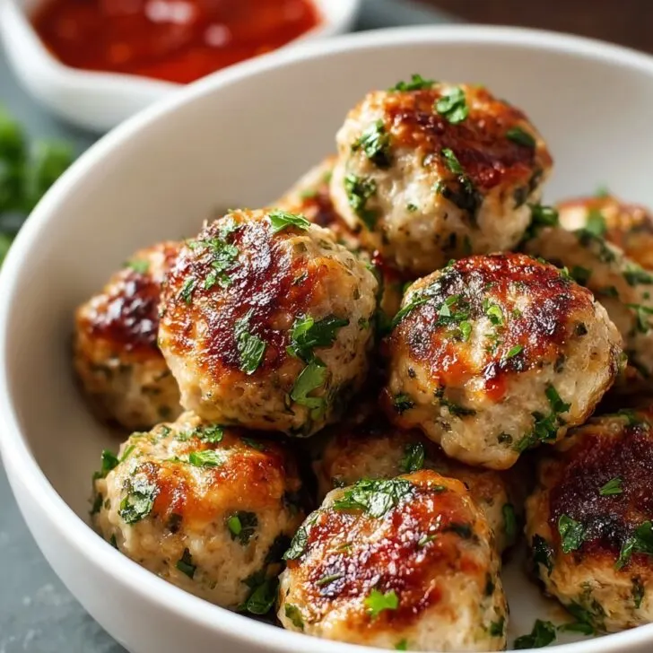 Mini Turkey Meatballs – Easy Toddler Dinners That Are Actually Nutritious
