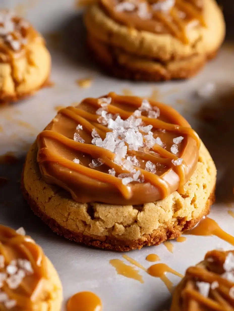 Salted Caramel Cheesecake Cookies Recipe