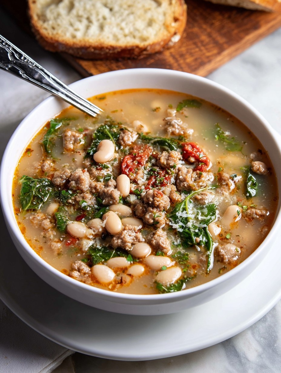 Sausage and White Bean Soup