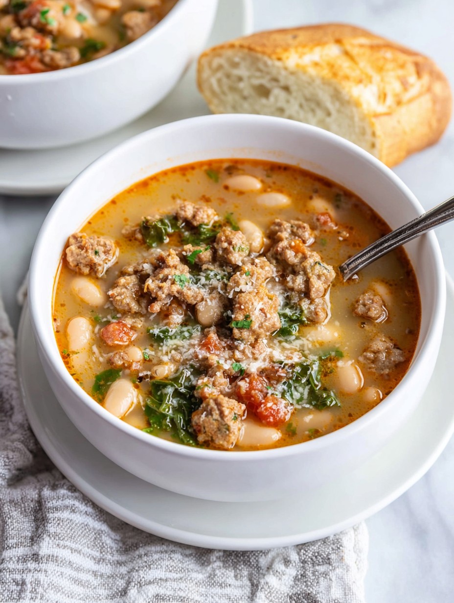 Sausage and White Bean Soup