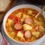 Slow Cooker Cajun Sausage & Potato Soup: Cozy Dinner Recipe