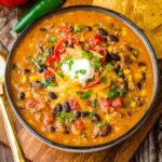 Slow Cooker Nacho Soup – A Cozy, Cheesy Weeknight Winner