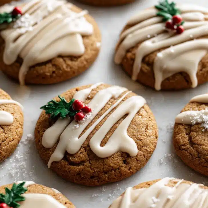 Soft Gingerbread Cookies with Maple Glaze: My Cozy Baking Adventure