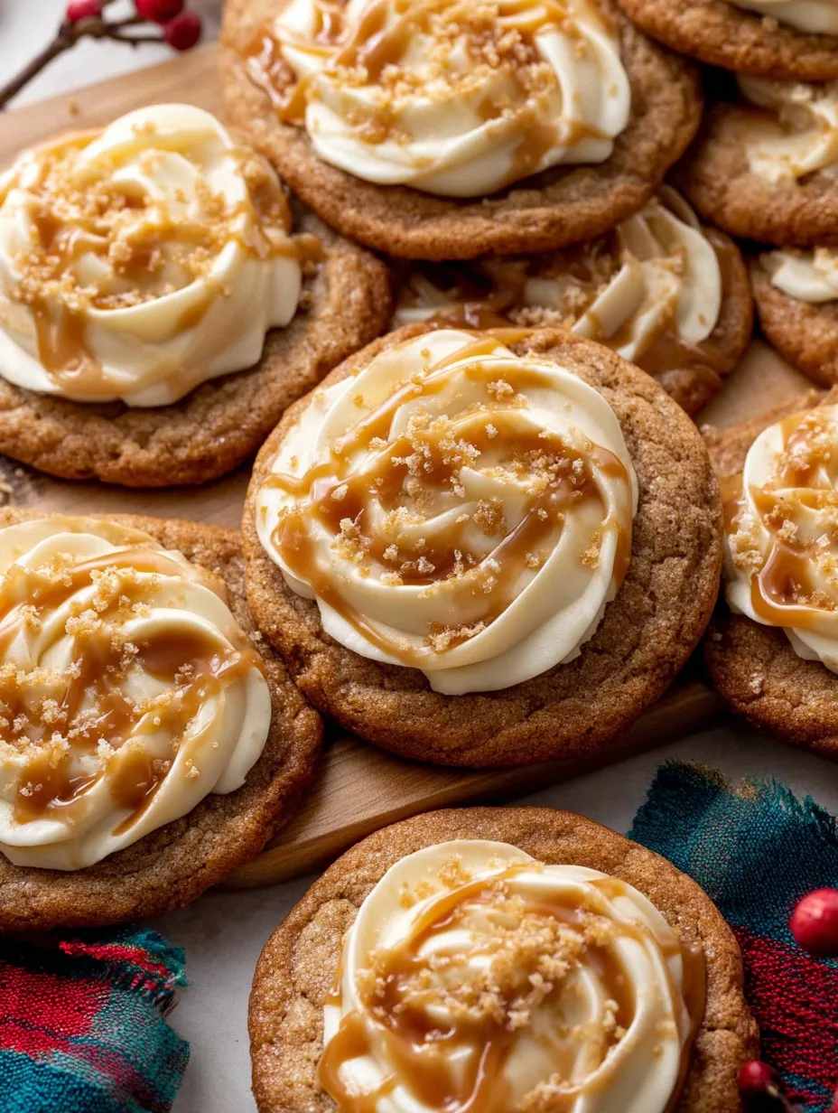 Sticky Toffee Pudding Cookies