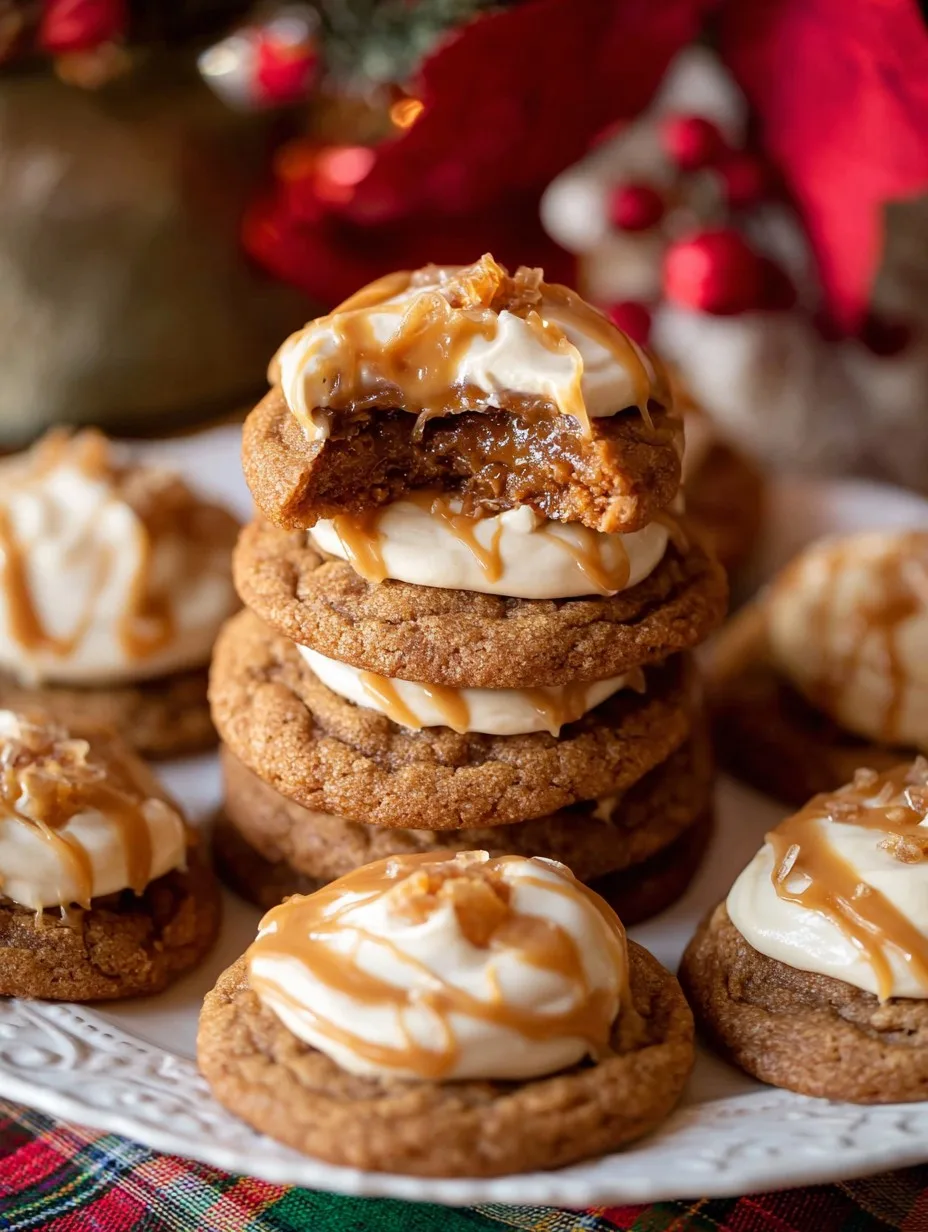 Sticky Toffee Pudding Cookies