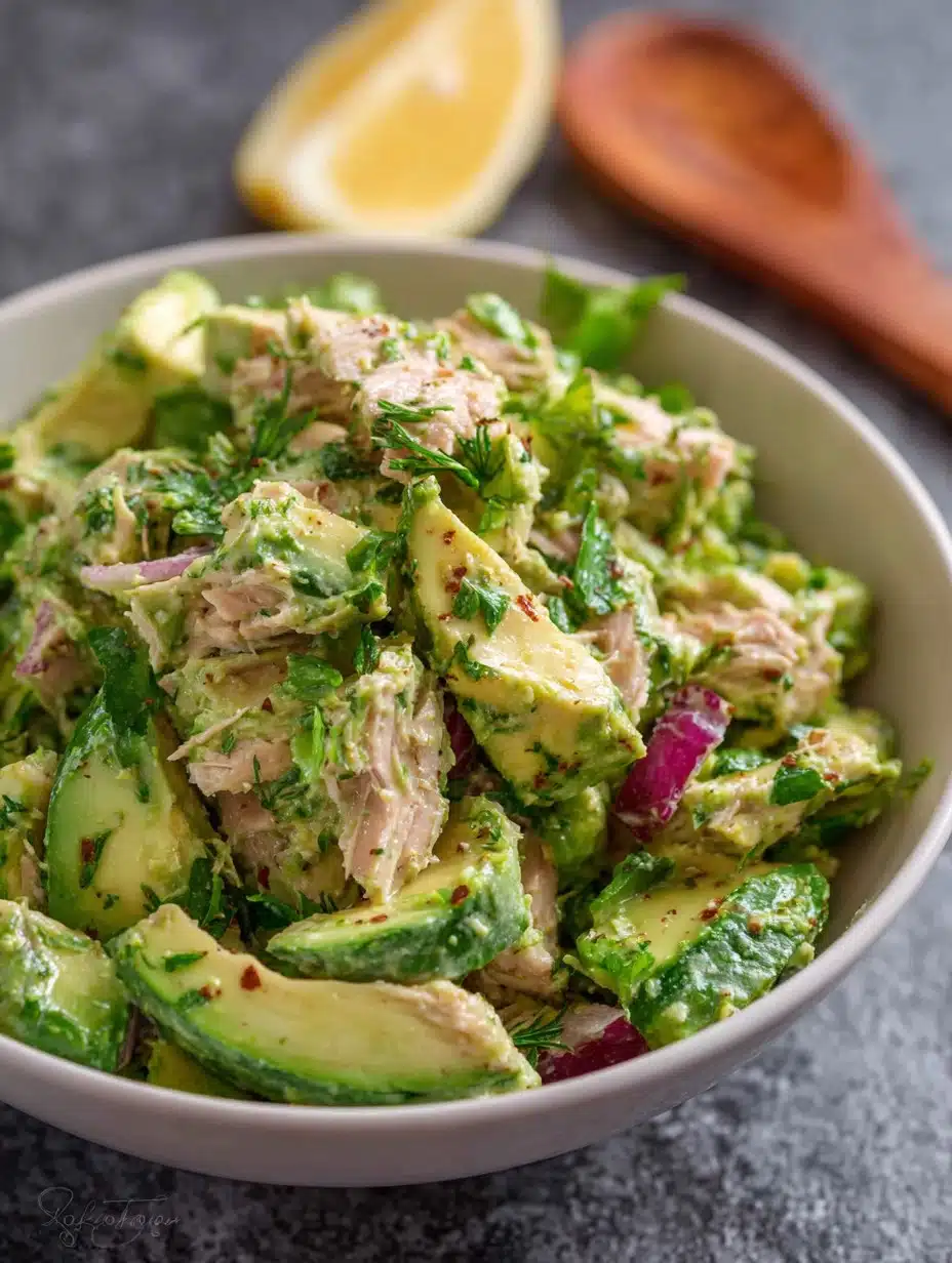 Avocado Tuna Salad Recipe