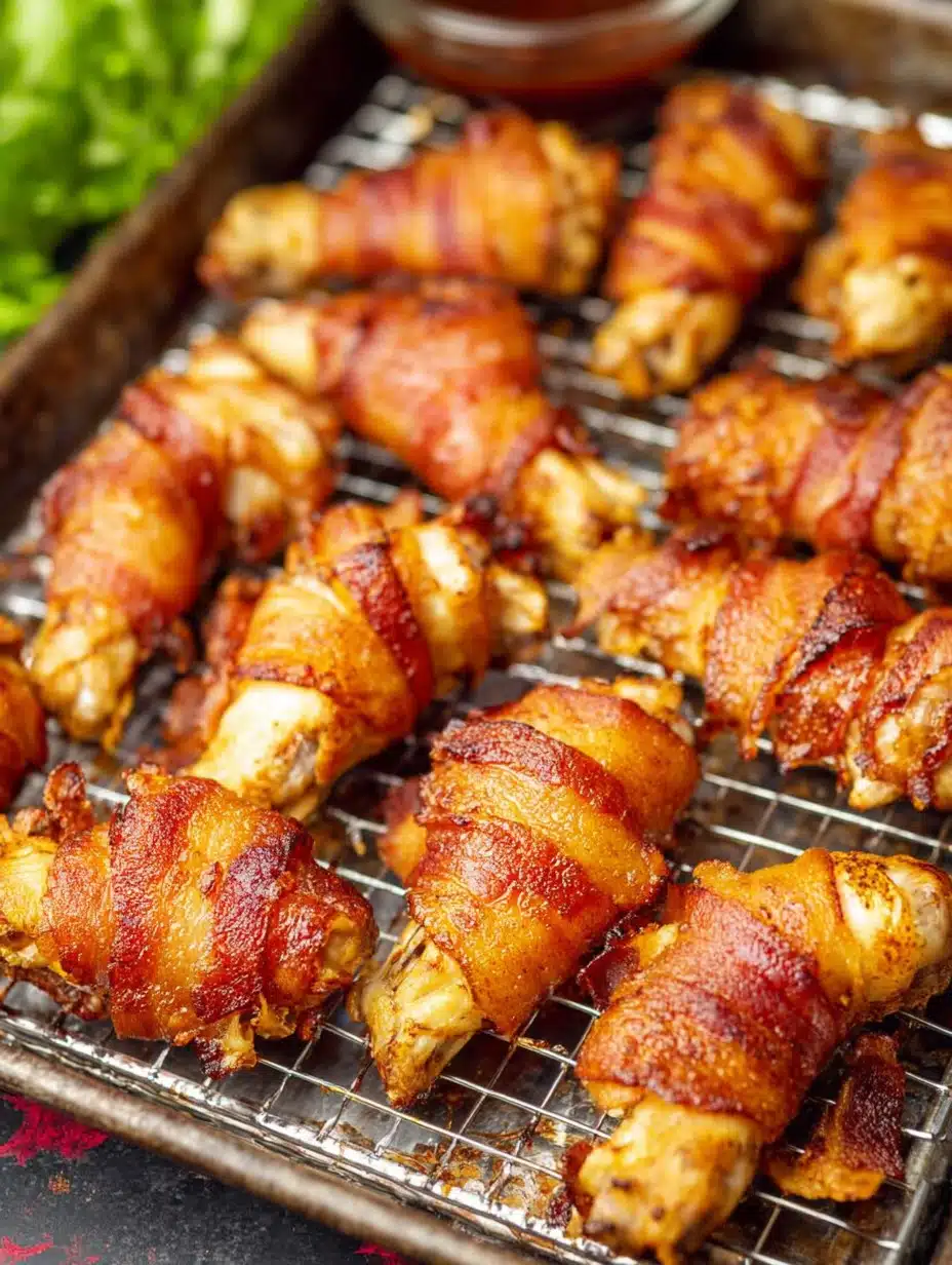 Bacon-Wrapped Chicken Wings