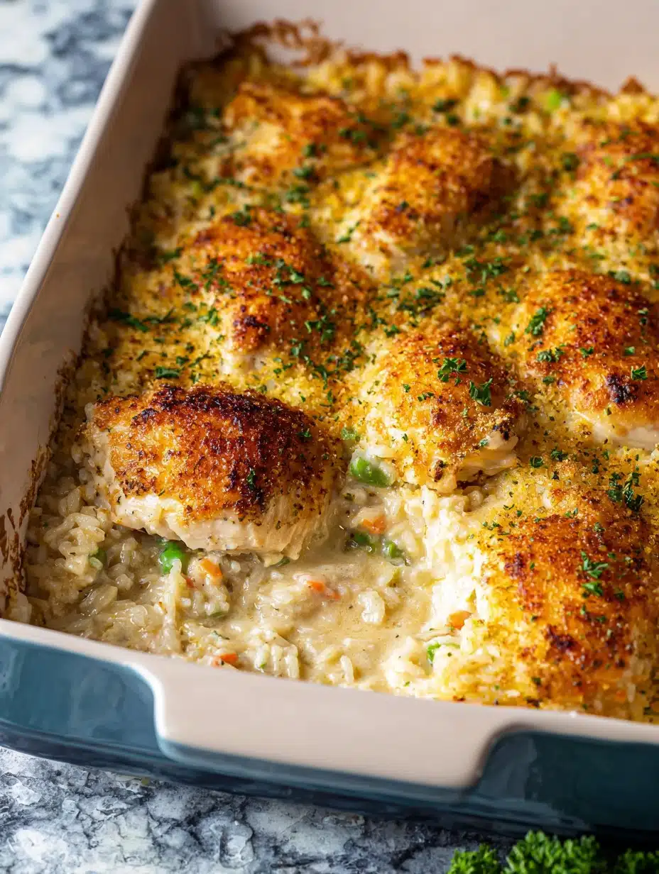 Best Baked Chicken and Rice Casserole