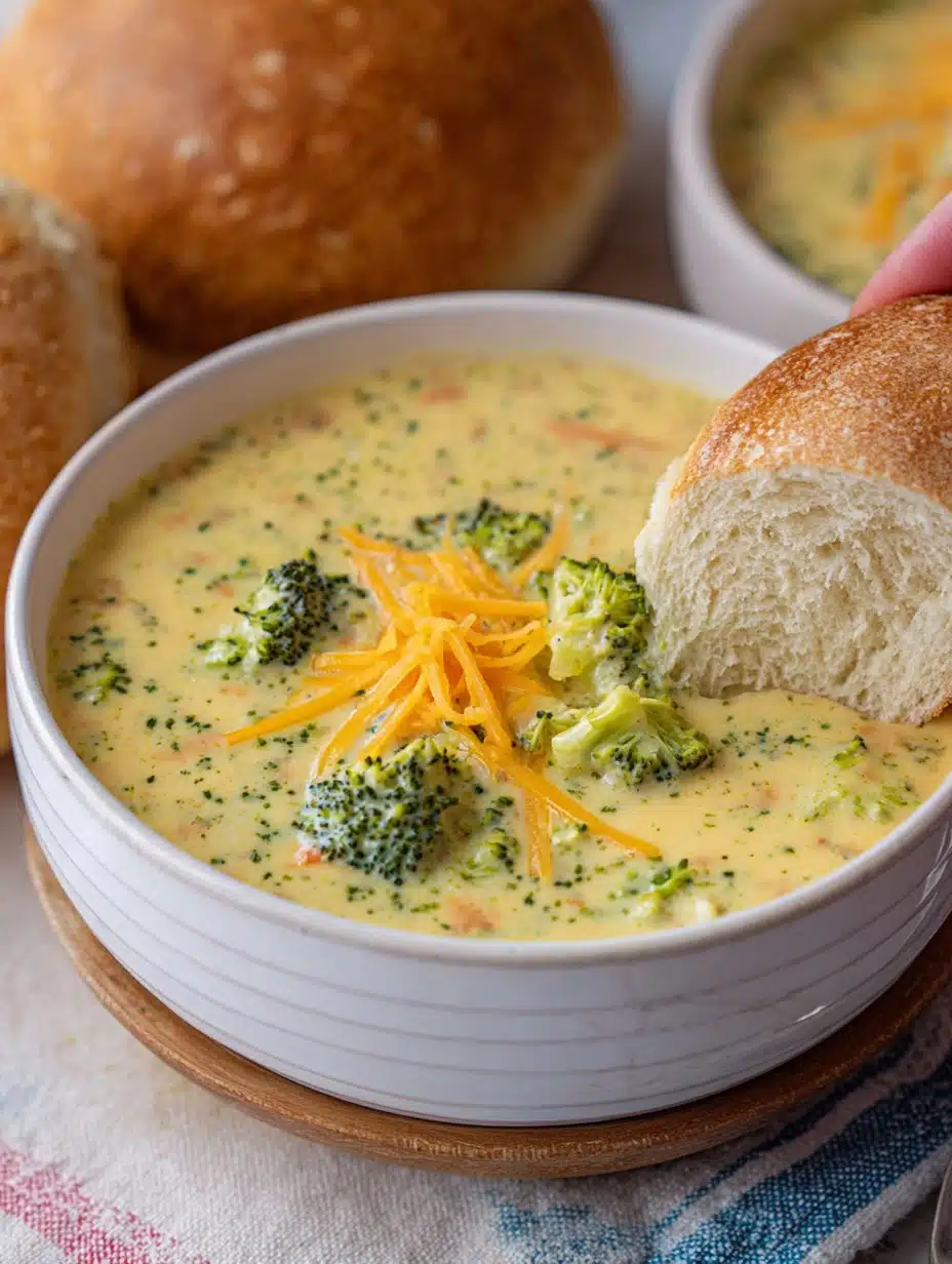 Broccoli Cheddar Soup (Panera Copycat)