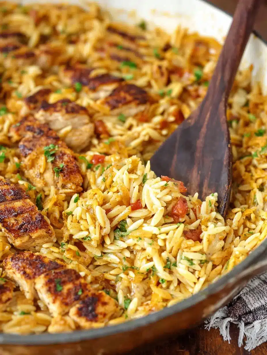Cajun Chicken Orzo
