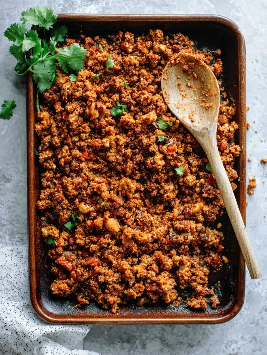 Cauliflower Walnut Vegetarian Taco Meat