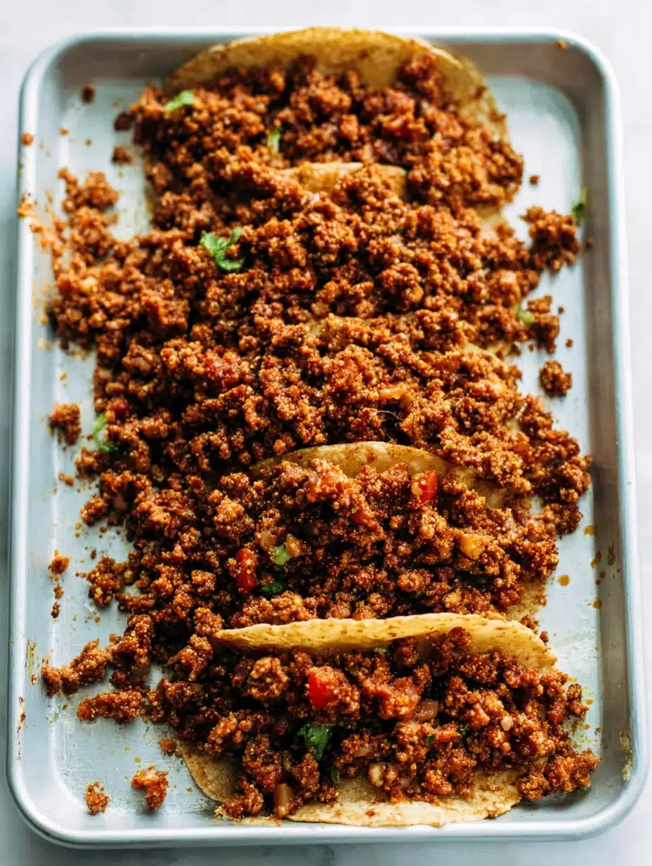 Cauliflower Walnut Vegetarian Taco Meat