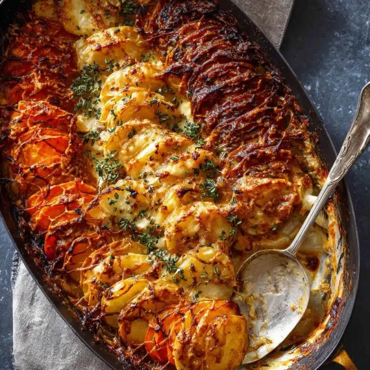 Cheesy Root Vegetable Gratin That’ll Warm Up Your Table