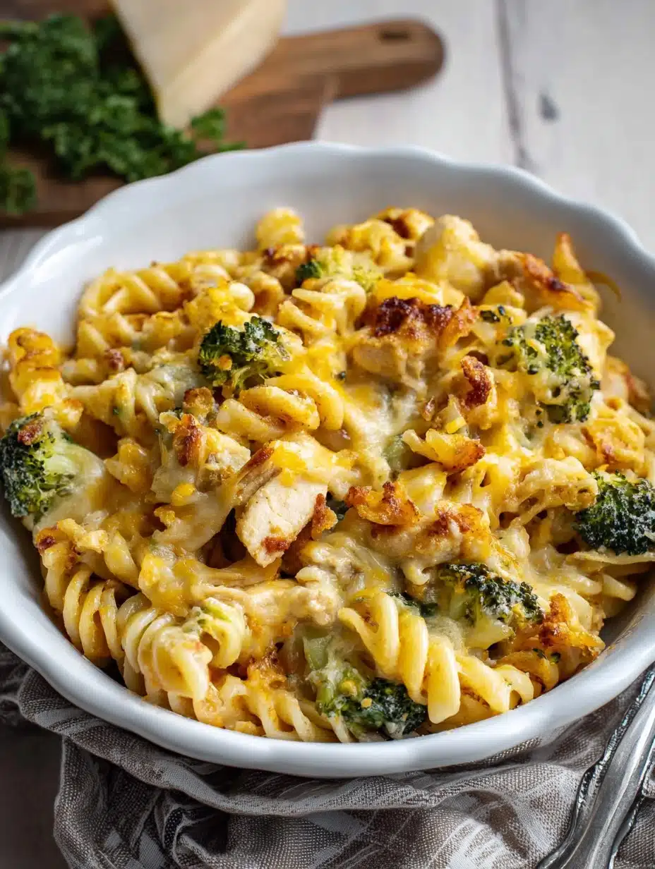 Chicken and Broccoli Pasta Bake