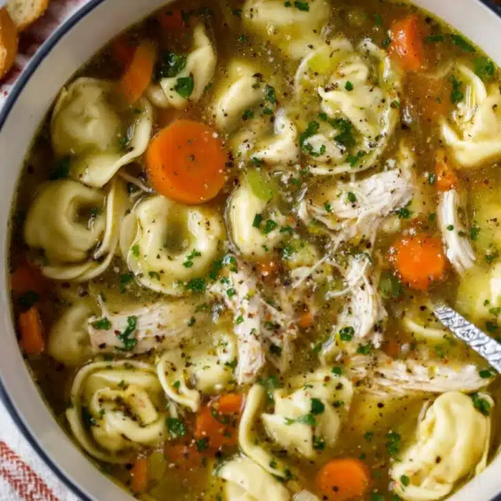 Chicken Tortellini Soup Recipe: Cozy, Easy, and Much Loved