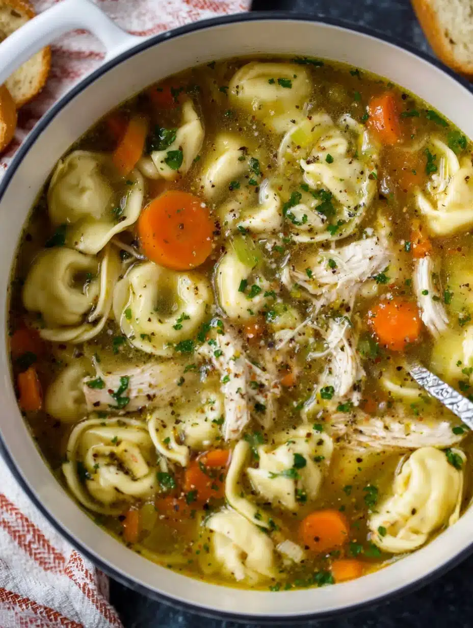 Chicken Tortellini Soup Recipe