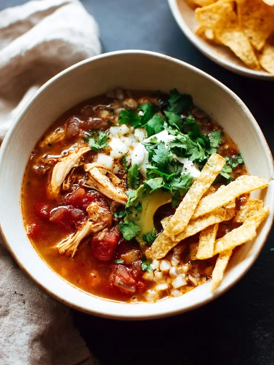 Chicken Tortilla Soup