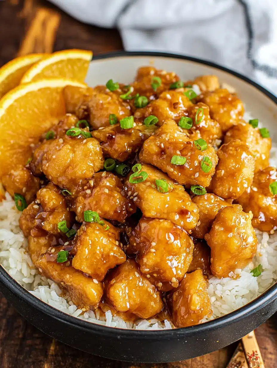 Chinese Takeout Orange Chicken
